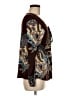 Venus Brown Long Sleeve Blouse Size M - photo 4