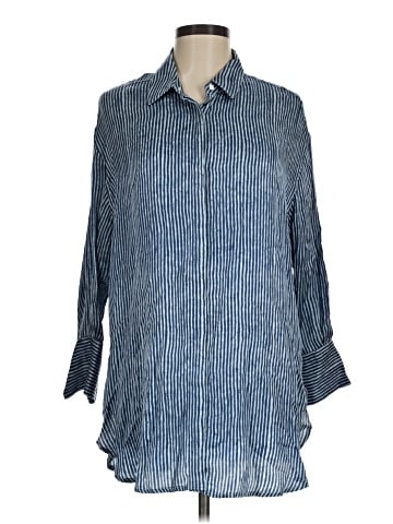 Sundays 3/4 Sleeve Button-Down Shirt (view 1)