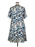 Unbranded Print Blue Casual Dress Size XXL - photo 2
