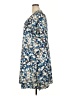 Unbranded Print Blue Casual Dress Size XXL - photo 5