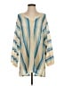 Cupshe 100% Polyester Stripes Blue Pullover Sweater Size M - photo 1