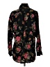 Unbranded 100% Polyester Floral Black Long Sleeve Blouse Size 4 - photo 2