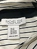 Rachel Zoe 100% Polyester Stripes Ivory Long Sleeve Blouse Size 2X - photo 9