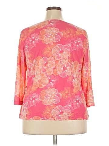 I.E. Relaxed 3/4 Sleeve Blouse (view 2)