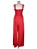 Roxy Hearts Red Jumpsuit Size L - photo 2