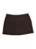 Express Solid Brown Black Skort Size L - photo 2