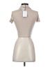better / together Tan Short Sleeve Top Size XS - photo 2