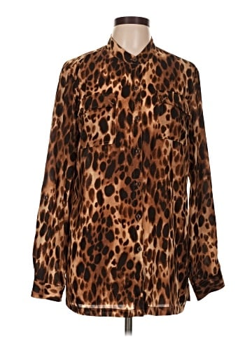 Jones New York Sport Long Sleeve Blouse (view 1)