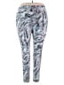 No Boundaries 100% Recycled Polyester Print Blue Active Pants Size 3X - photo 2