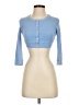 WeWoreWhat Blue 3/4 Sleeve Top Size XS - photo 1