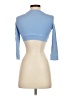 WeWoreWhat Blue 3/4 Sleeve Top Size XS - photo 2