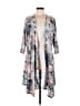 Unbranded Floral Gray Kimono Size L - photo 1