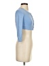 WeWoreWhat Blue 3/4 Sleeve Top Size XS - photo 4