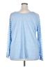 Unbranded Blue 3/4 Sleeve T-Shirt Size 3X - photo 2