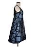 Milly Argyle Blue Cocktail Dress Size 0 - photo 4