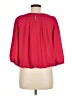 Lara 100% Polyester Red 3/4 Sleeve Blouse Size M - photo 2