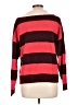Central Park West Stripes Red Pullover Sweater Size L - photo 2