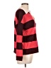 Central Park West Stripes Red Pullover Sweater Size L - photo 4