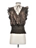 Nine West Black Sleeveless Blouse Size S - photo 2
