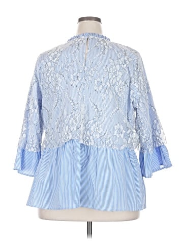 ELOQUII 3/4 Sleeve Blouse (view 2)
