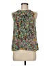 ECI 100% Polyester Green Sleeveless Blouse Size 8 - photo 1