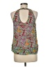ECI 100% Polyester Green Sleeveless Blouse Size 8 - photo 2