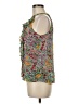ECI 100% Polyester Green Sleeveless Blouse Size 8 - photo 5