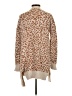 Jessica Simpson Animal Print Tan Cardigan Size S - photo 2