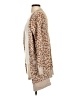 Jessica Simpson Animal Print Tan Cardigan Size S - photo 5