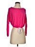 Eberjey Pink Long Sleeve Top Size S - photo 2