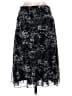 Coldwater Creek Print Black Casual Skirt Size M (petite) - photo 2