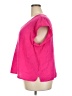 Three Dots 100% Cotton Pink Short Sleeve Top Size XXL - photo 5