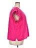 Three Dots 100% Cotton Pink Short Sleeve Top Size XXL - photo 4