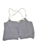 Earthbound Trading Co. 100% Rayon Gray Black Shorts Size M - photo 1