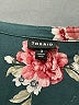 Torrid 100% Rayon Floral Green 3/4 Sleeve Blouse Size 3X Plus (3) - photo 7