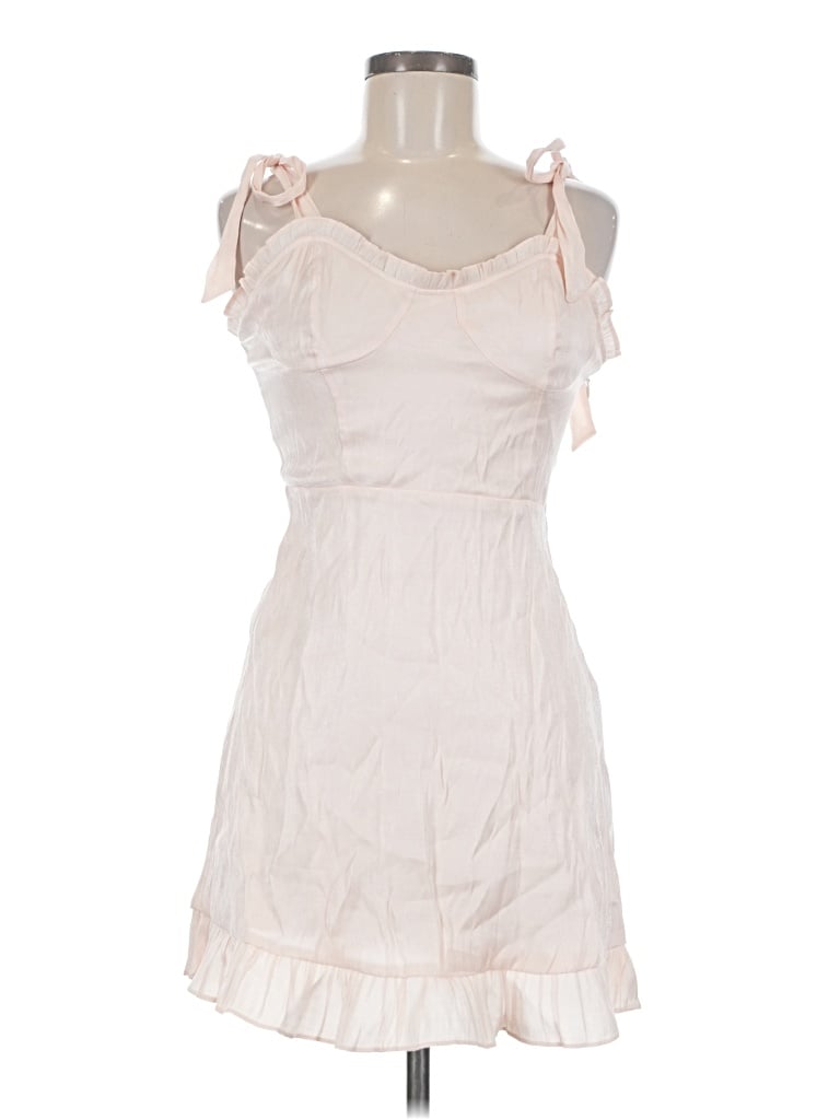 Pre-owned Forever 21 Cocktail Dress In Ivory