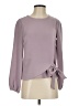 Greylin 100% Polyester Purple Long Sleeve Blouse Size XS - photo 1