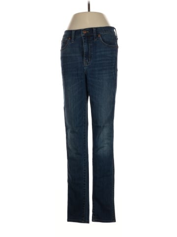 Madewell Tall 10" High-Rise Skinny Jeans in Danny Wash: TENCEL&trade; Denim Edition (view 1)