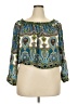 Ashley Stewart Green 3/4 Sleeve Blouse Size 22 Plus - photo 1