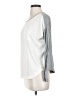 Ann Taylor LOFT 100% Polyester Silver Long Sleeve Top Size S - photo 5