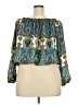 Ashley Stewart Green 3/4 Sleeve Blouse Size 22 Plus - photo 2