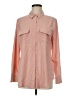 Chico's Color Block Pink Long Sleeve Blouse Size Med (1) - photo 1