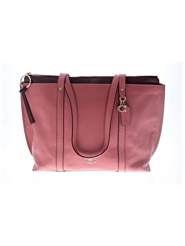 Coach Leather Tote (view 1)