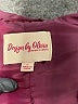 Design by Olivia 100% Cotton Solid Burgundy Jacket Size L - photo 6