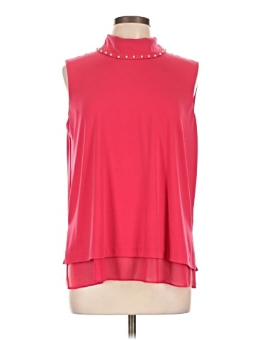 Karl Lagerfeld Paris Sleeveless Blouse (view 1)