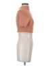 Shein Tan Short Sleeve Turtleneck Size 4 - photo 4
