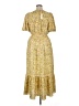 Max Studio Paisley Yellow Casual Dress Size XL - photo 2