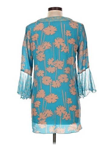 Anna Sui 3/4 Sleeve Silk Top (view 2)