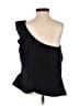 Zara Basic 100% Polyester Black Sleeveless Blouse Size S - photo 2