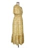 Max Studio Paisley Yellow Casual Dress Size XL - photo 4